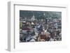 Elevated View over the City of Prague, Czech Republic, Europe-Angelo-Framed Photographic Print