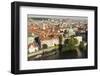 Elevated View over the City of Prague, Czech Republic, Europe-Angelo-Framed Photographic Print