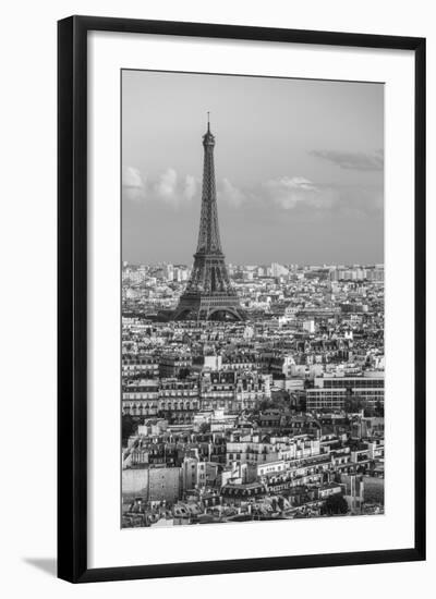 Elevated View over the City with the Eiffel Tower in the Distance, Paris, France, Europe-Gavin Hellier-Framed Photographic Print