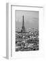 Elevated View over the City with the Eiffel Tower in the Distance, Paris, France, Europe-Gavin Hellier-Framed Photographic Print