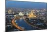 Elevated View over the Moskva River Embankment-Gavin Hellier-Mounted Photographic Print