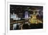 Elevated View over the Moskva River Embankment-Gavin Hellier-Framed Photographic Print