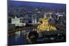 Elevated View over the Moskva River Embankment-Gavin Hellier-Mounted Photographic Print