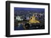 Elevated View over the Moskva River Embankment-Gavin Hellier-Framed Photographic Print
