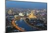 Elevated View over the Moskva River Embankment-Gavin Hellier-Mounted Photographic Print