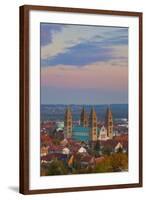 Elevated View over the Pecs Cathedral at Sunset, Pecs, Hungary, Europe-Doug Pearson-Framed Photographic Print