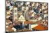 Elevated View over the Picturesque Harbour Town of Hvar, Hvar, Dalmatia, Croatia, Europe-Doug Pearson-Mounted Photographic Print