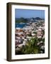 Elevated View over the Town from Blackbeard's Castle, St. Thomas, U.S. Virgin Islands, West Indies-Gavin Hellier-Framed Photographic Print