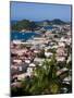 Elevated View over the Town from Blackbeard's Castle, St. Thomas, U.S. Virgin Islands, West Indies-Gavin Hellier-Mounted Photographic Print