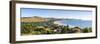 Elevated View over Wainui Beach, Gisborne, East Cape, North Island, New Zealand-Doug Pearson-Framed Premium Photographic Print