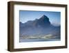 Elevated View over Wolfgangsee Lake and Rural Landscape at Sunrise, Flachgau, Salzburg-Doug Pearson-Framed Photographic Print