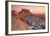 Elevated View Towards Meherangarh Fort-Doug Pearson-Framed Photographic Print