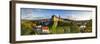 Elevated View Towards Sigmaringen Castle Illuminated at Sunset-Doug Pearson-Framed Photographic Print