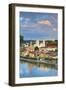 Elevated View Towards the Picturesque City of Passau at Sunset, Passau, Lower Bavaria-Doug Pearson-Framed Photographic Print