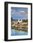 Elevated View Towards the Picturesque City of Passau at Sunset, Passau, Lower Bavaria-Doug Pearson-Framed Photographic Print