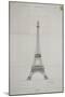 Elévation de la Tour Eiffel-null-Mounted Giclee Print