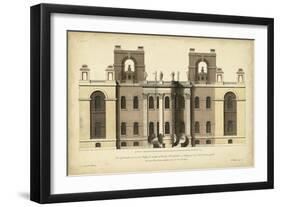 Elevation for a New Design I-Campbell-Framed Art Print