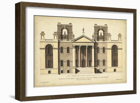 Elevation for a New Design II-Campbell-Framed Art Print