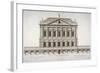 Elevation of Buckingham House, St James's Park, Westminster, London, C1770-Matthew Darly-Framed Giclee Print