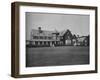 Elevation of the clubhouse, Essex County Club, Manchester, Massachusetts, 1925-null-Framed Photographic Print