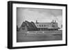 Elevation of the clubhouse, North Jersey Country Club, Paterson, New Jersey, 1925-null-Framed Photographic Print