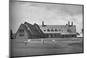 Elevation of the clubhouse, North Jersey Country Club, Paterson, New Jersey, 1925-null-Mounted Photographic Print
