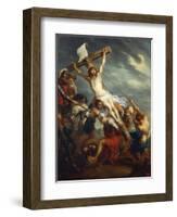Elevation of the Cross-Jacob Andries Beschey-Framed Giclee Print