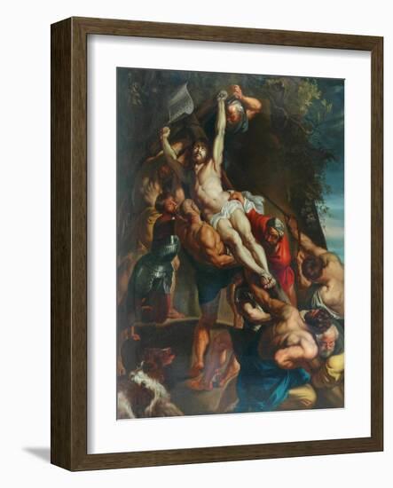 Elevation Of The Cross-John Henry Mols-Framed Giclee Print