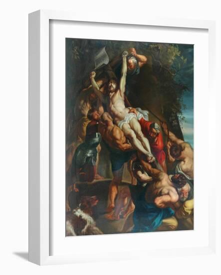 Elevation Of The Cross-John Henry Mols-Framed Giclee Print