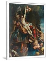 Elevation Of The Cross-John Henry Mols-Framed Premium Giclee Print