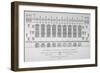 Elevation of the Hall of Christ's Hospital, City of London, 1825-John Shaw the Elder-Framed Giclee Print