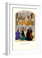 Elevation of the Host-H. Shaw-Framed Art Print