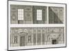 Elevation of the Library at Syon House, circa 1760-69-Robert Adam-Mounted Giclee Print