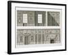 Elevation of the Library at Syon House, circa 1760-69-Robert Adam-Framed Giclee Print