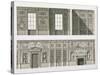 Elevation of the Library at Syon House, circa 1760-69-Robert Adam-Stretched Canvas