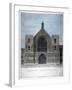 Elevation of Westminster Hall, London, 1808-Charles Middleton-Framed Giclee Print