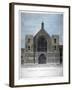 Elevation of Westminster Hall, London, 1808-Charles Middleton-Framed Giclee Print