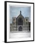 Elevation of Westminster Hall, London, 1808-Charles Middleton-Framed Giclee Print