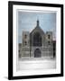 Elevation of Westminster Hall, London, 1808-Charles Middleton-Framed Giclee Print