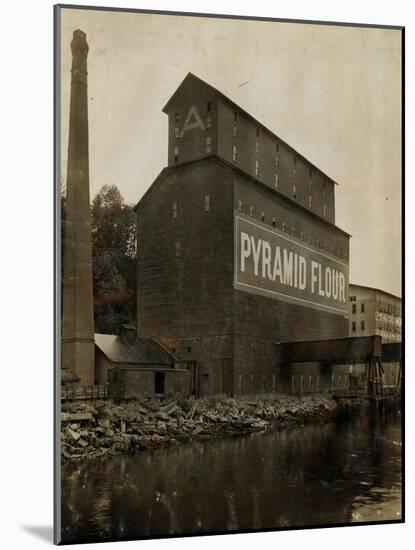 Elevator "A" of the Tacoma Grain Co., Circa 1915-null-Mounted Giclee Print