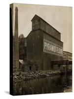 Elevator "A" of the Tacoma Grain Co., Circa 1915-null-Stretched Canvas
