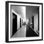 Elevator Bank in the New Time and Life Building-Andreas Feininger-Framed Photographic Print