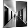 Elevator Bank in the New Time and Life Building-Andreas Feininger-Mounted Photographic Print