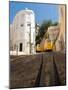 Elevator Cable Cars of Lisbon-George Oze-Mounted Photographic Print