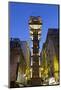 Elevator De Santa Justa, Dusk, Baixa District, Lisbon, Portugal-Axel Schmies-Mounted Photographic Print