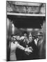 Elevator in a Madison Avenue High Rise Office Building-Walter Sanders-Mounted Photographic Print
