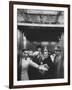Elevator in a Madison Avenue High Rise Office Building-Walter Sanders-Framed Photographic Print
