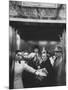 Elevator in a Madison Avenue High Rise Office Building-Walter Sanders-Mounted Photographic Print