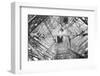 Elevator Shaft of the Eiffel Tower-null-Framed Photographic Print