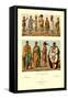 Eleven African Tribe Members-null-Framed Stretched Canvas